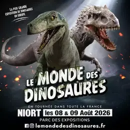 Exposition Le Monde des Dinosaures à Niort