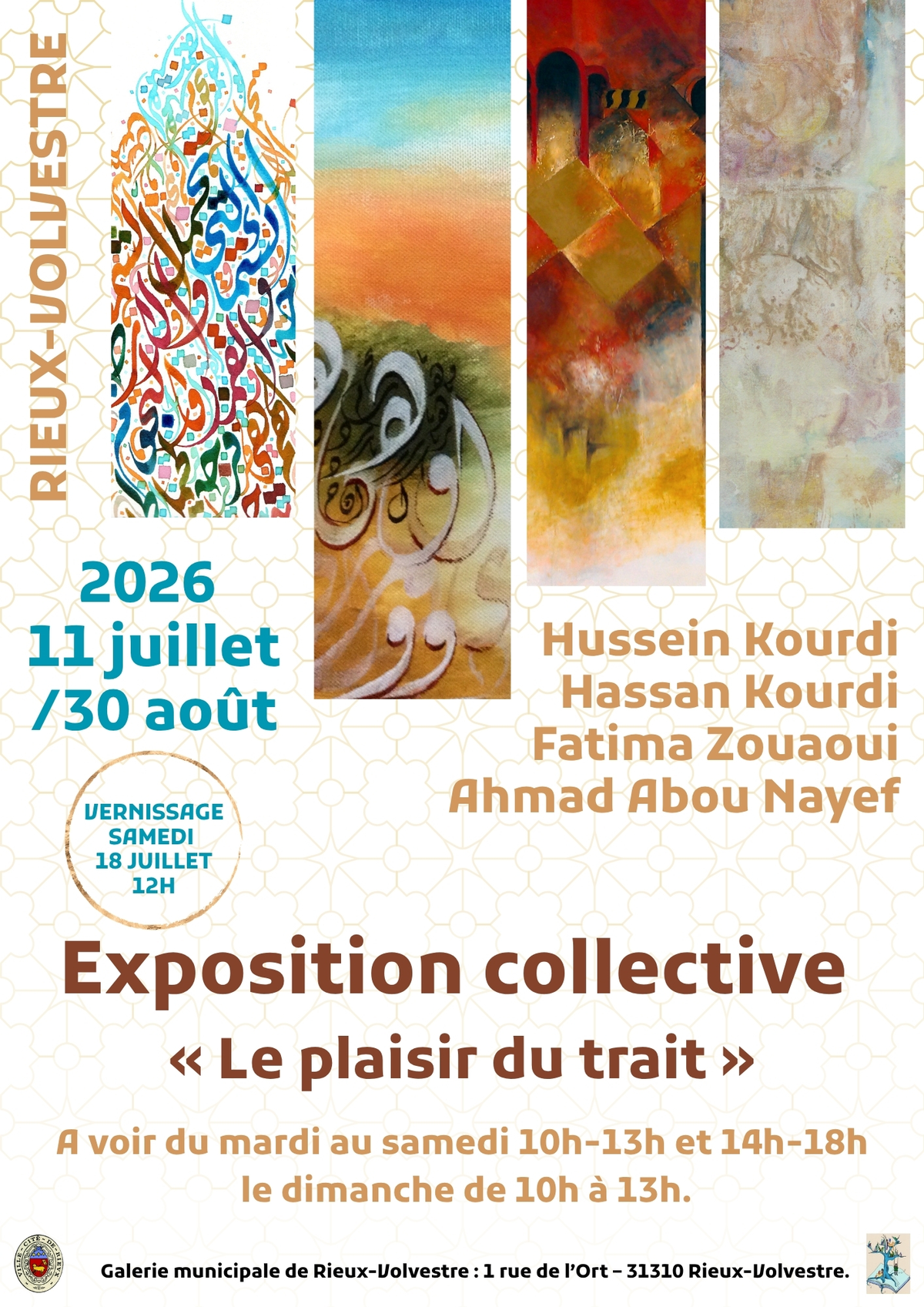 Exposition Le Plaisir Du Trait Vernissage