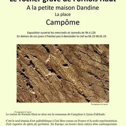 Exposition Le Rocher Gravé De Fornols Haut