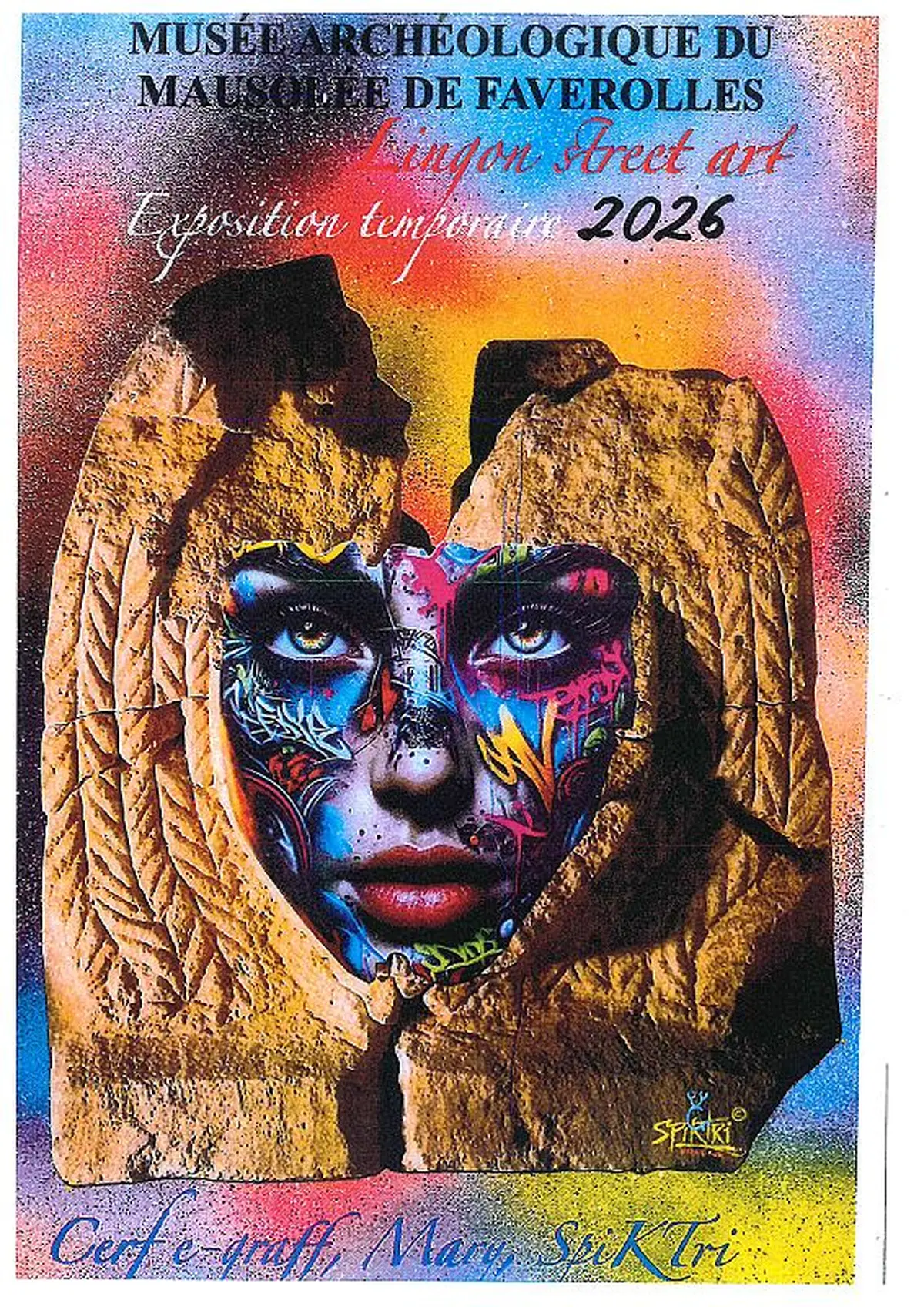 Exposition Le street art et l'archéologie