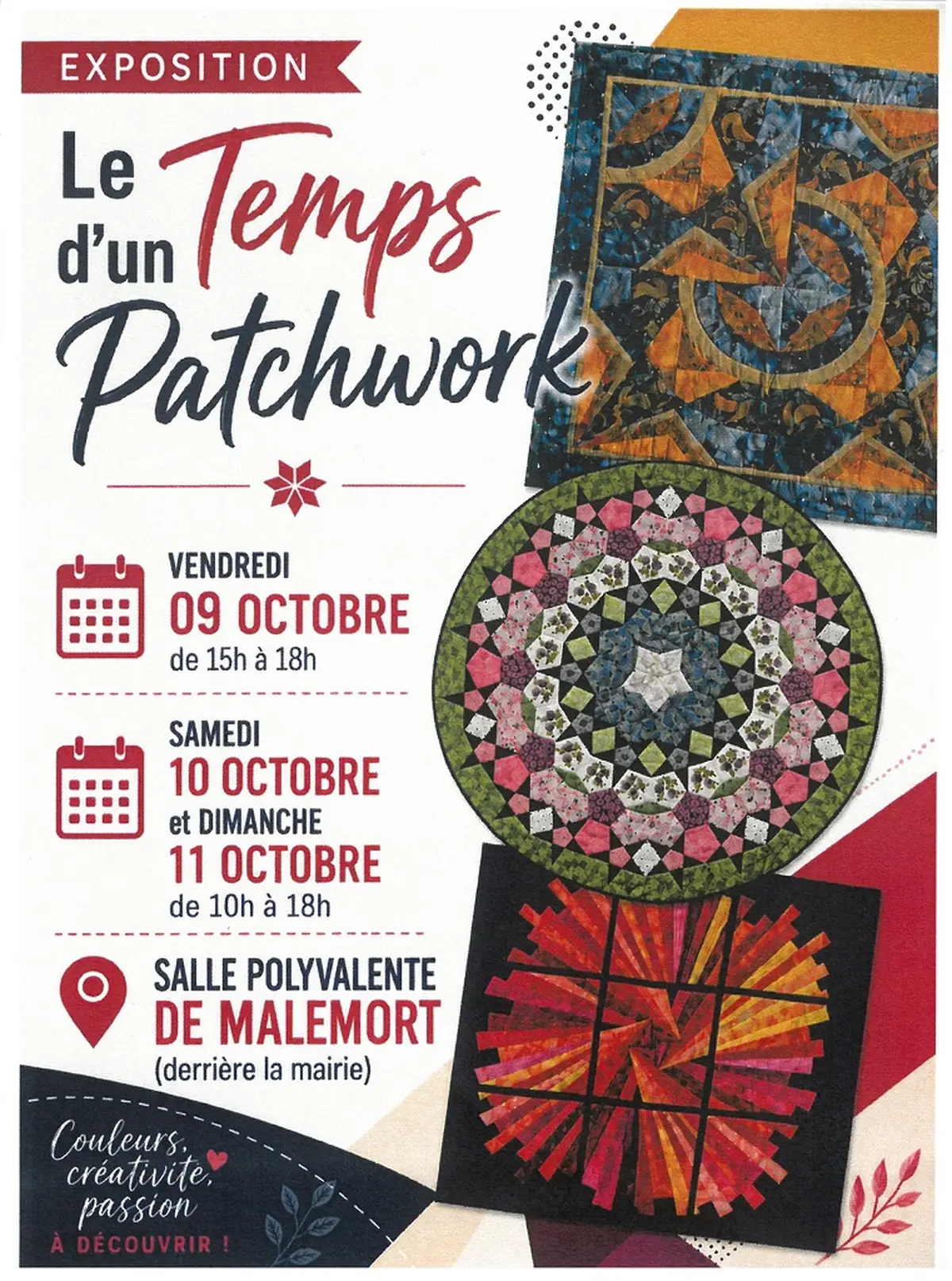 Exposition : Le temps d'un patchwork