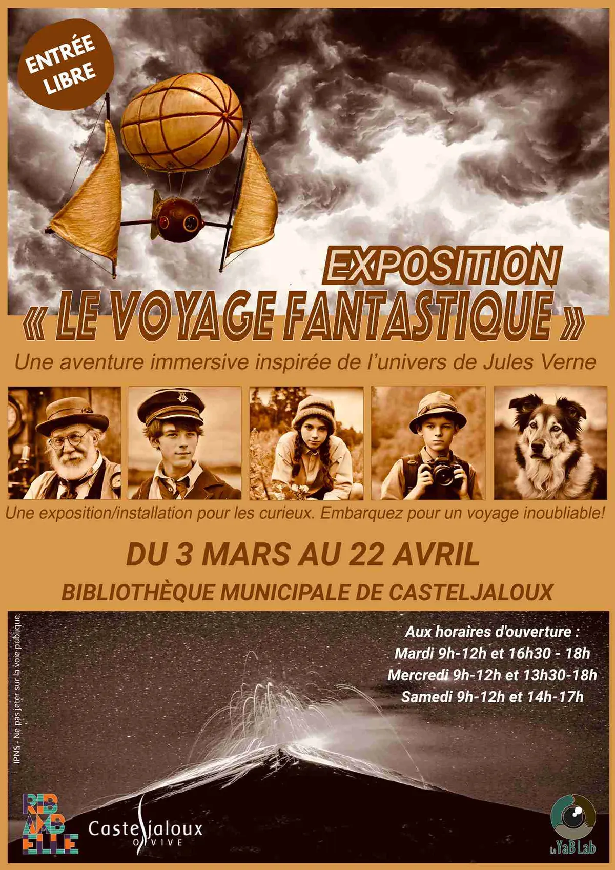 Exposition : Le Voyage Fantastique