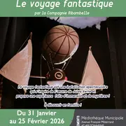 Exposition Le voyage fantastique à la Médiathèque