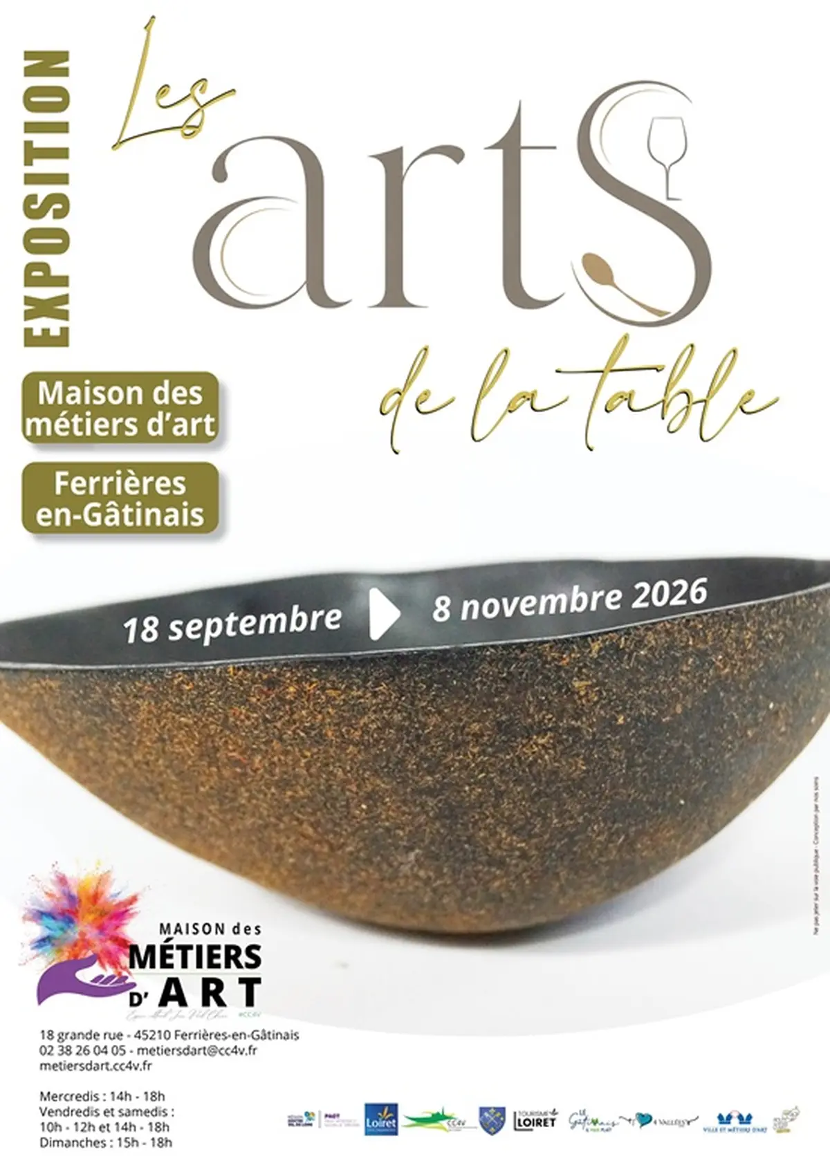 Exposition Les arts de la table