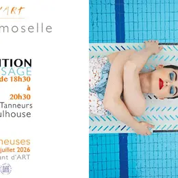 Exposition Les Baigneuses de Vanessa et Vijay Moselle à la Galerie Courant d'Art de Mulhouse
