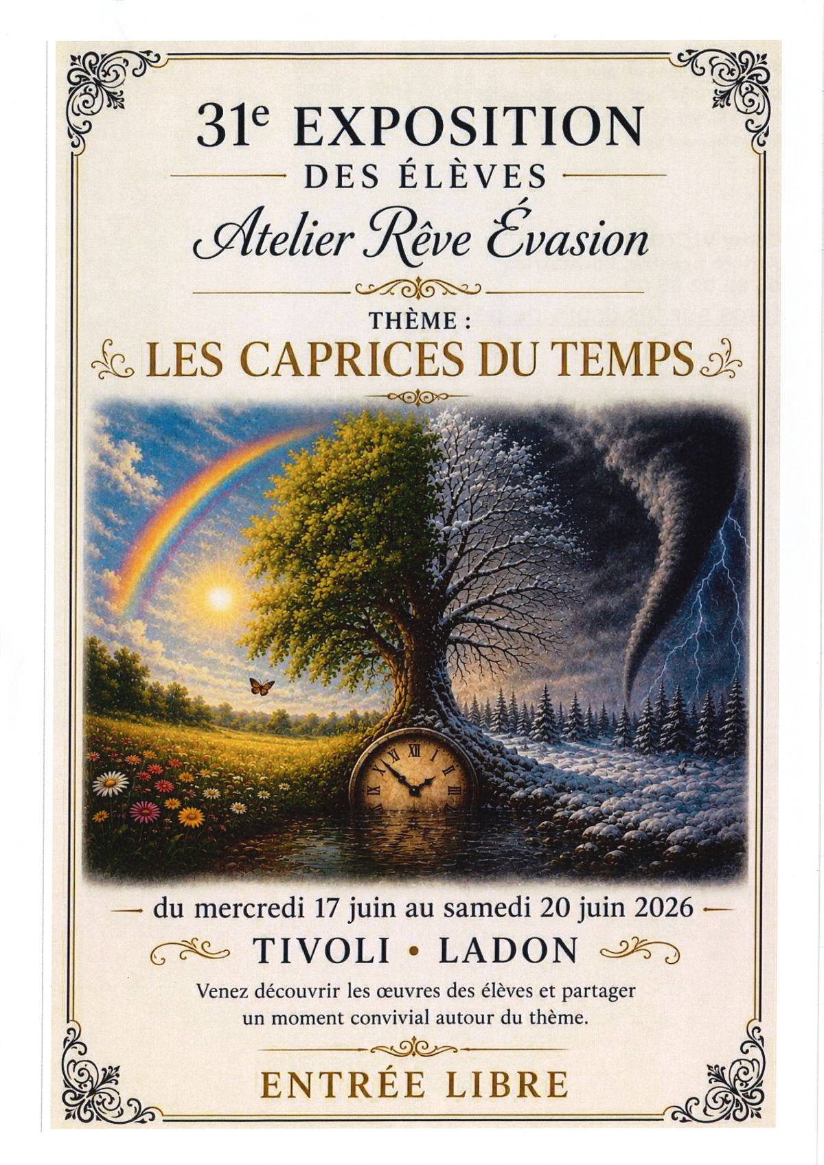 Exposition Les caprices du temps
