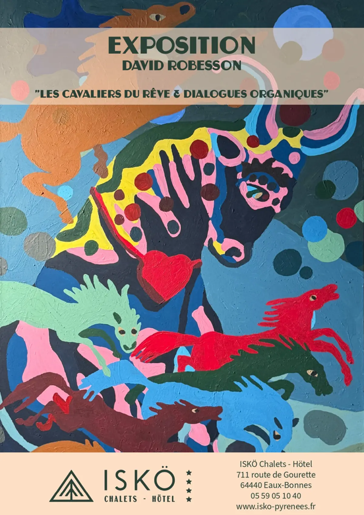 Exposition Les cavaliers du rêve et dialogues organiques