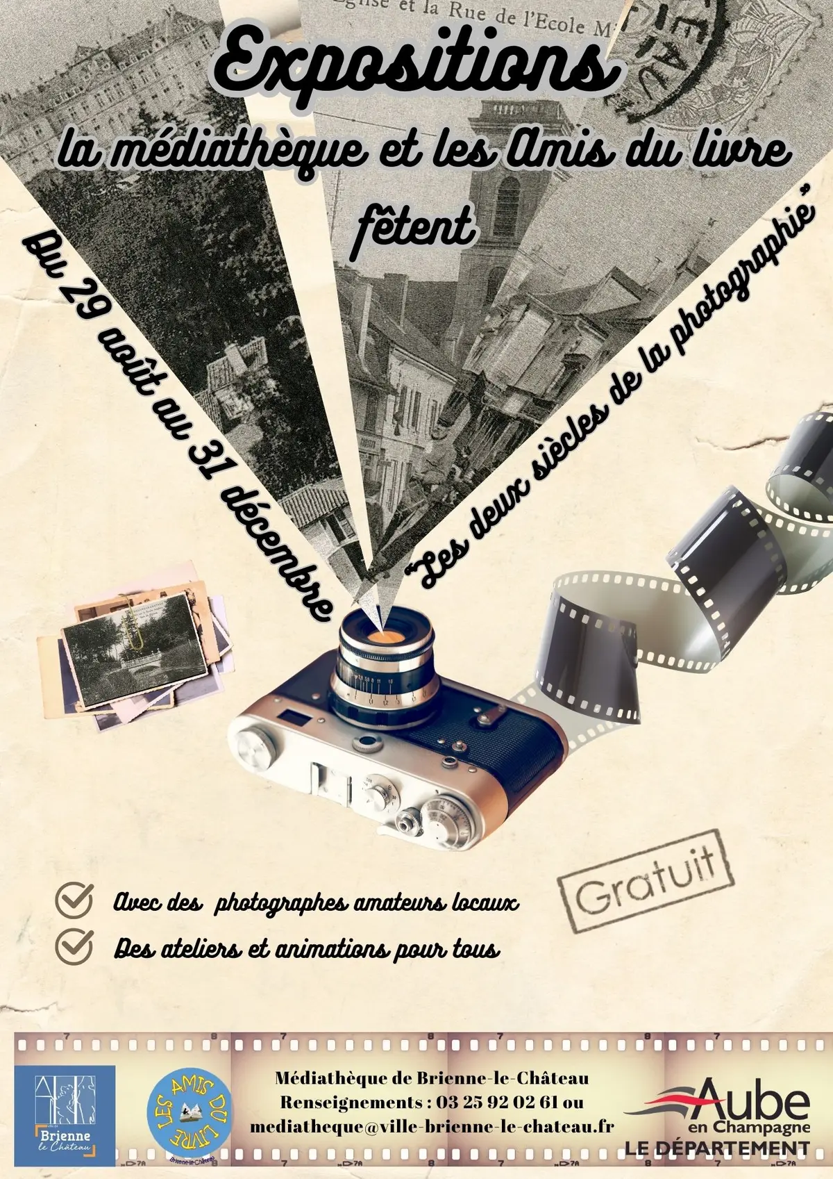 Exposition Les deux siècles de la photographie