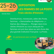 Exposition Les femmes de la poste, trois siècles d'histoire au Prieuré des Arts à Saint-Rémy