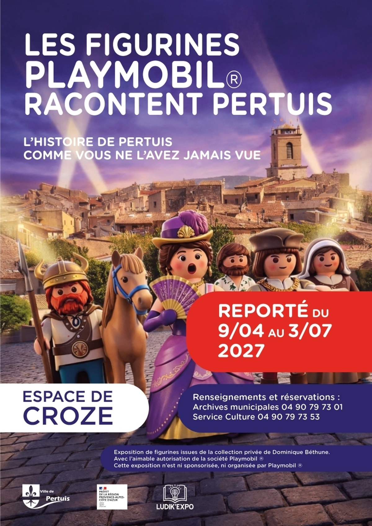 Exposition Les figurines Playmobil racontent Pertuis