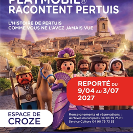Exposition Les figurines Playmobil racontent Pertuis