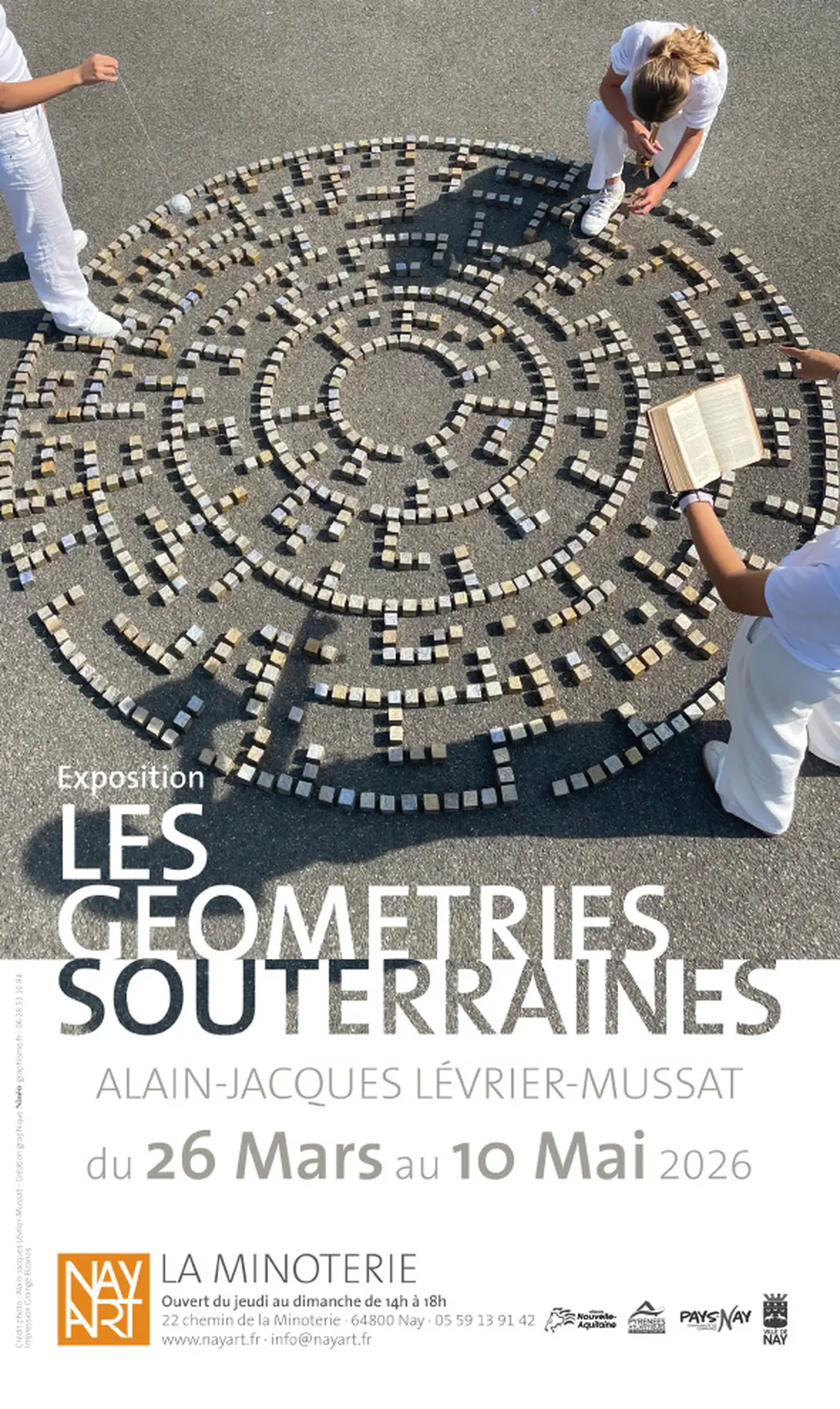 Exposition Les Géométries Souterraines Alain-Jacques Lévrier-Mussat