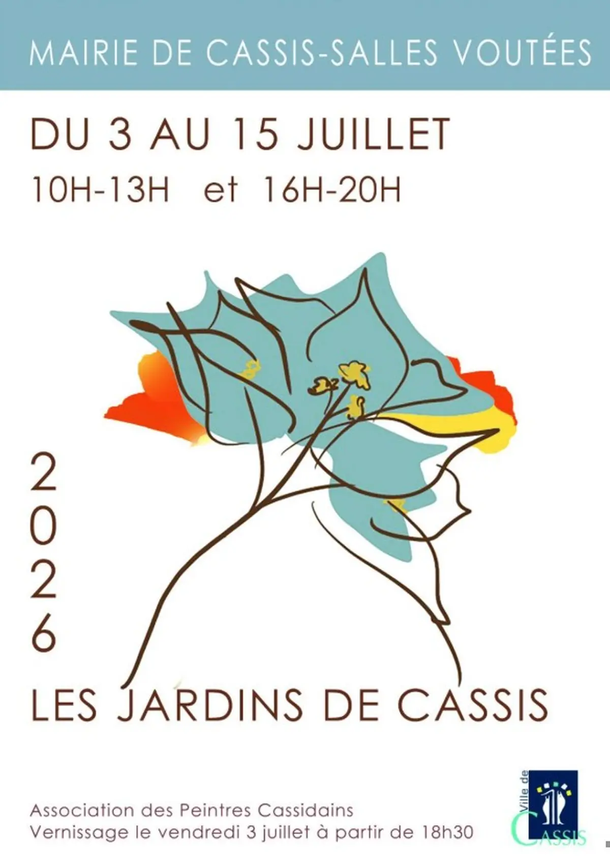 Exposition « Les jardins de Cassis » aux Salles Voutées
