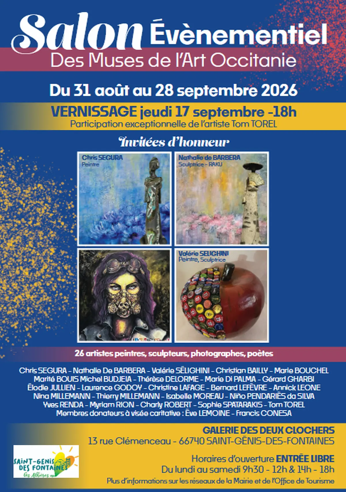 Exposition Les Muses De L'Art En Occitanie