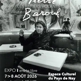 Exposition Les papiers volants de Pierre Barouh