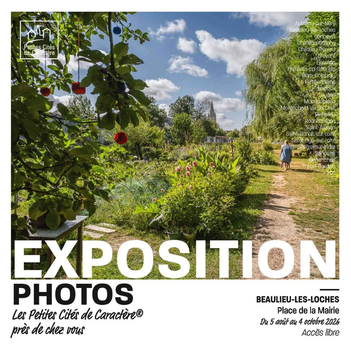 Exposition Les Petites Cités de Caractère® près de chez vous