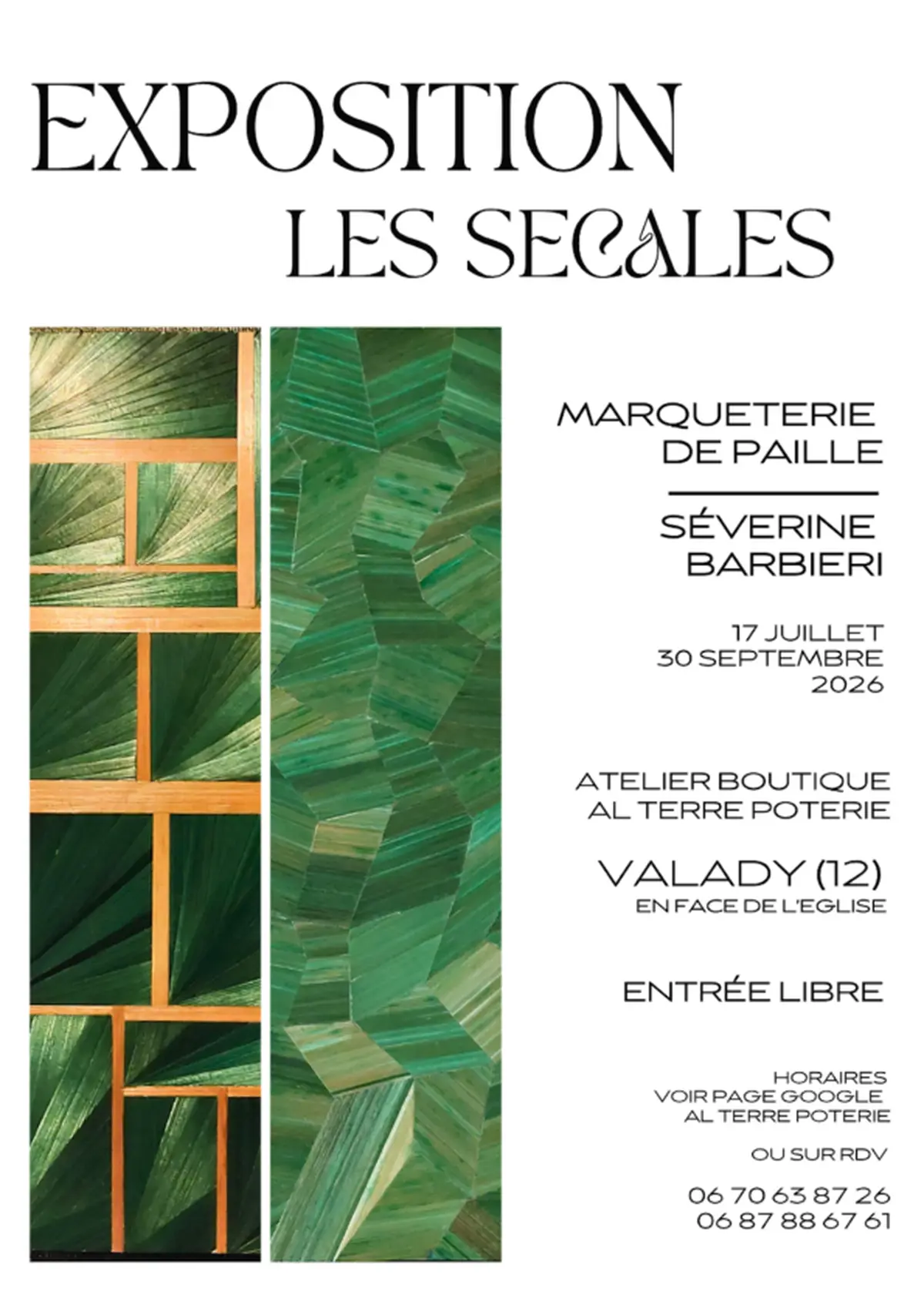 Exposition Les Sécales