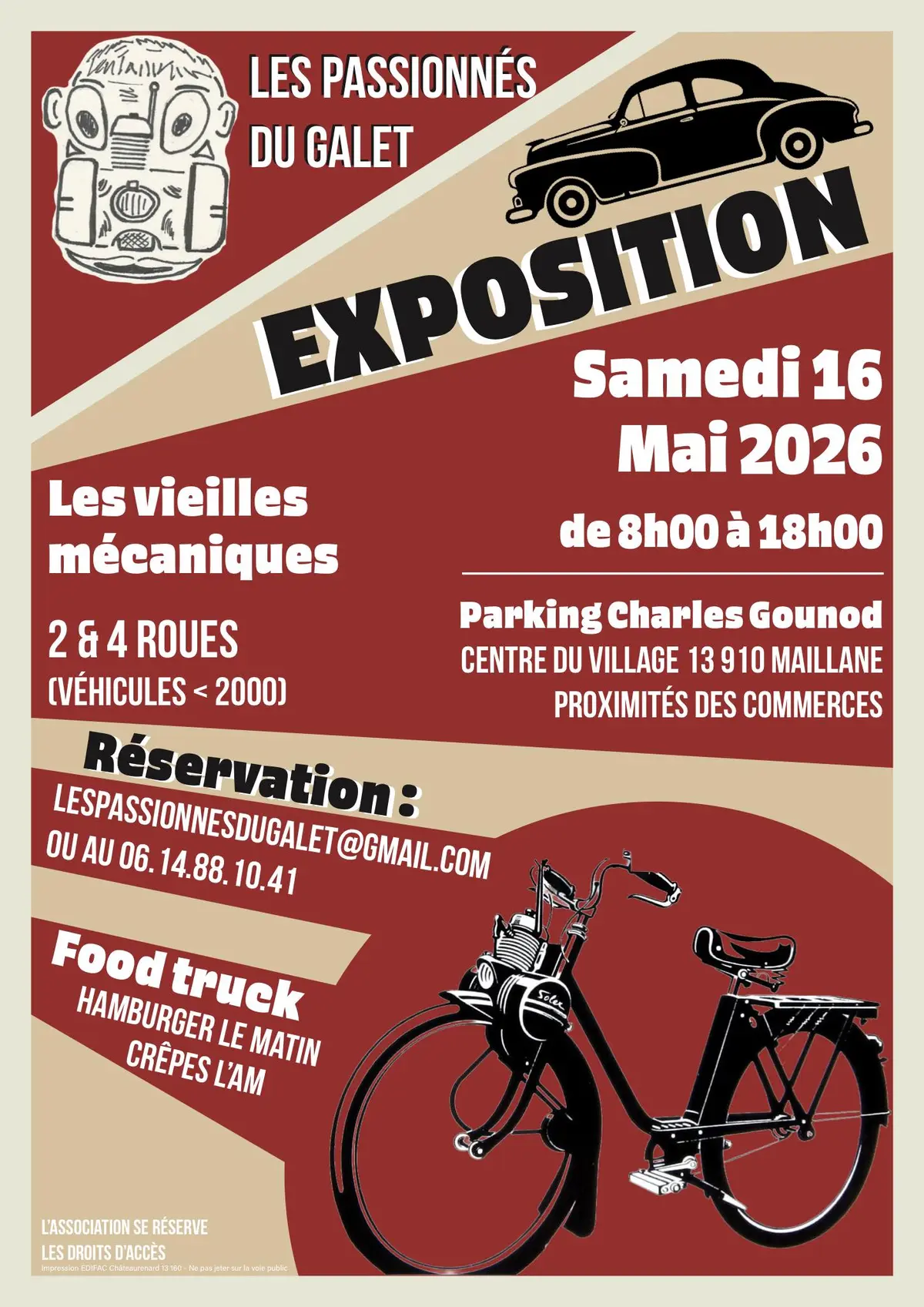 Exposition - les vielles mécaniques