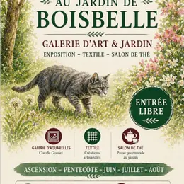 Exposition Lezardez au Jardin de Boisbelle