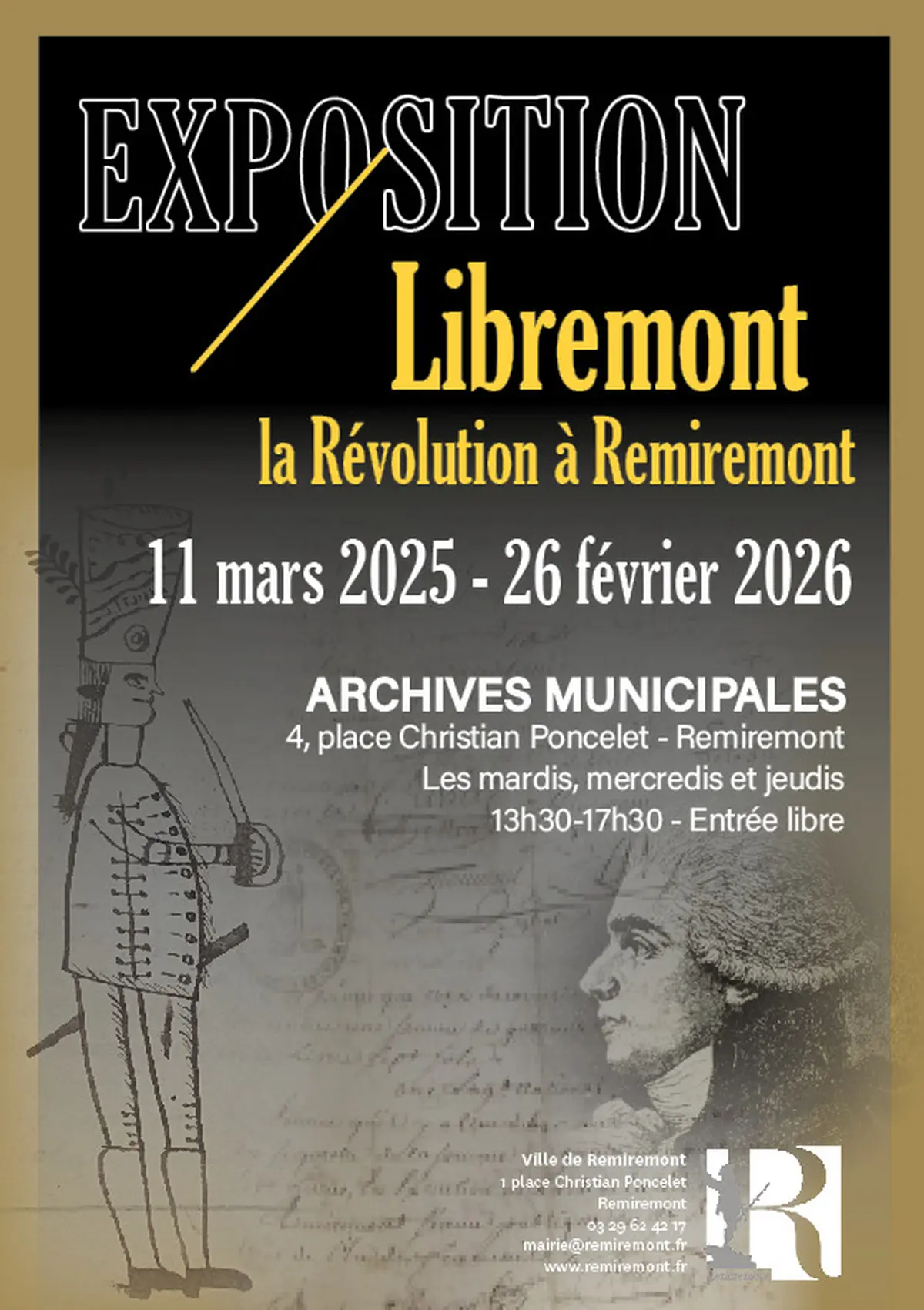 Exposition 'Libremont : La Révolution à Remiremont'