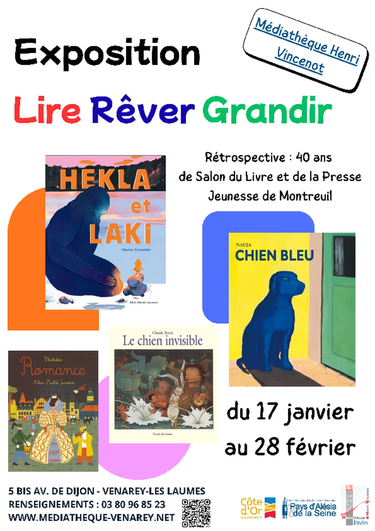 Exposition Lire, Rêver, Grandir
