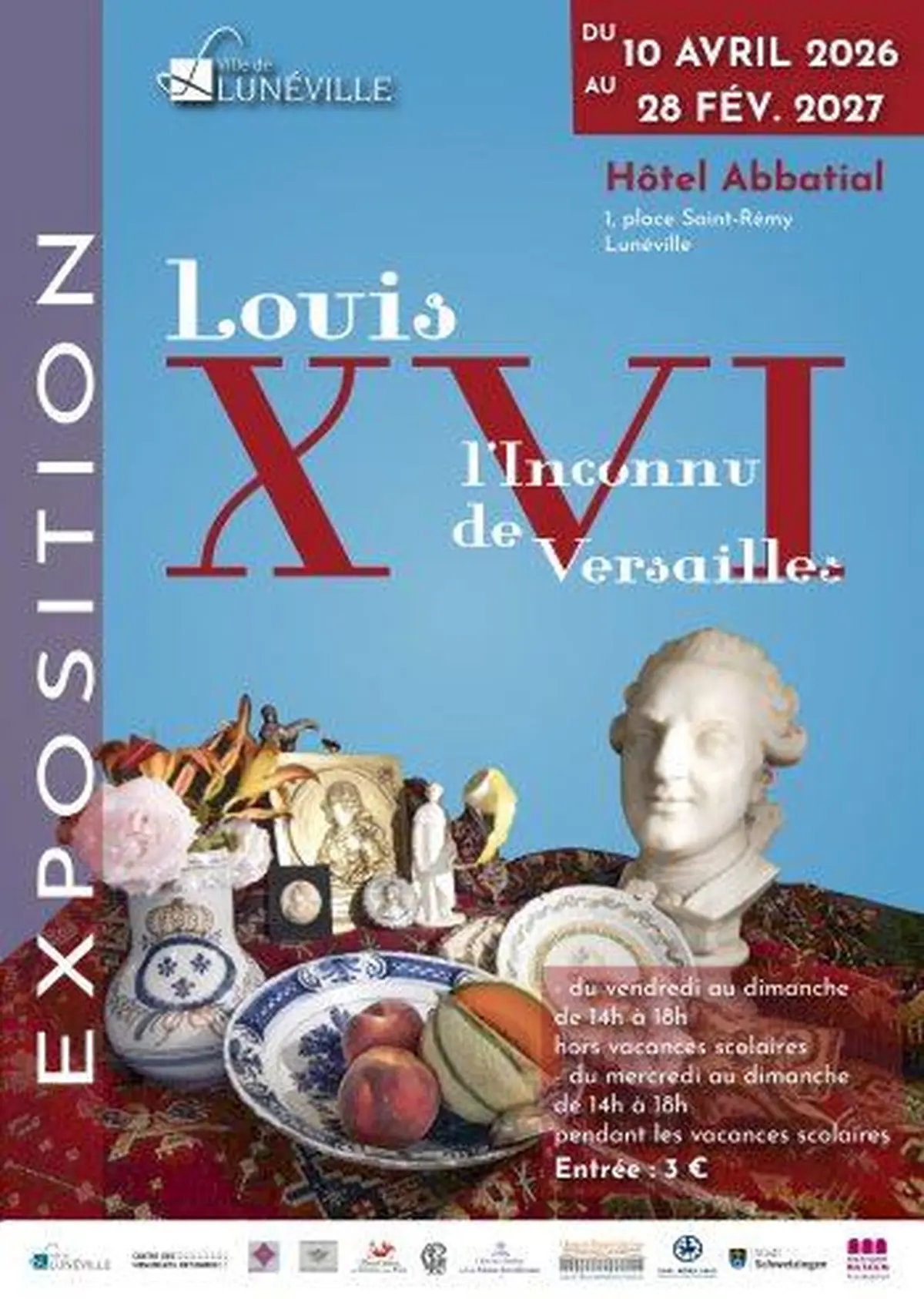 Exposition - ‘Louis XVI, l’inconnu de Versailles‘