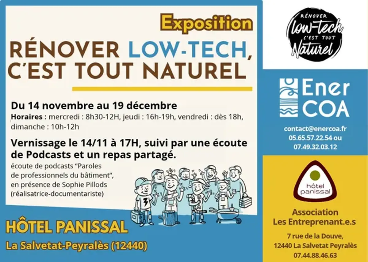 Exposition low-tech, c'est tout naturel !