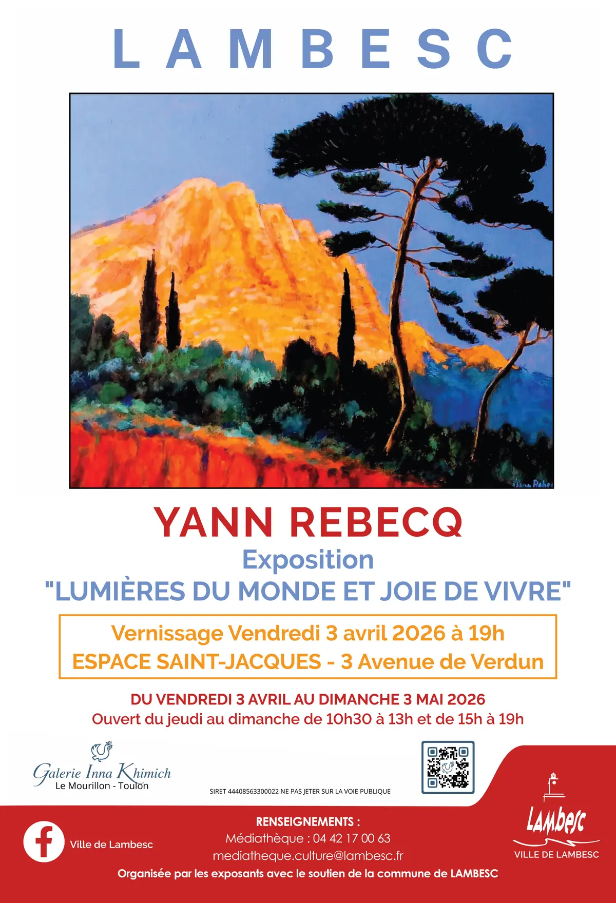 Exposition « Lumières du Monde et joie de vivre »