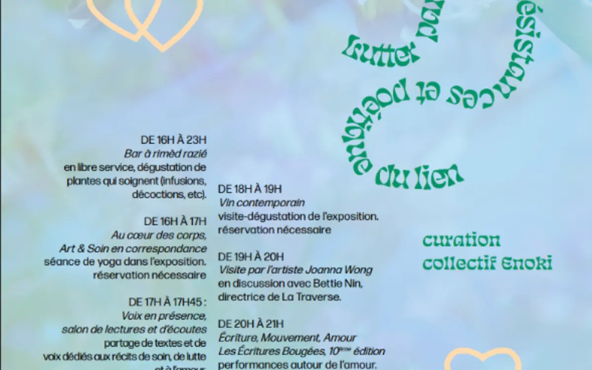 exposition Lutter par le soin. Résistances et poétique du lien