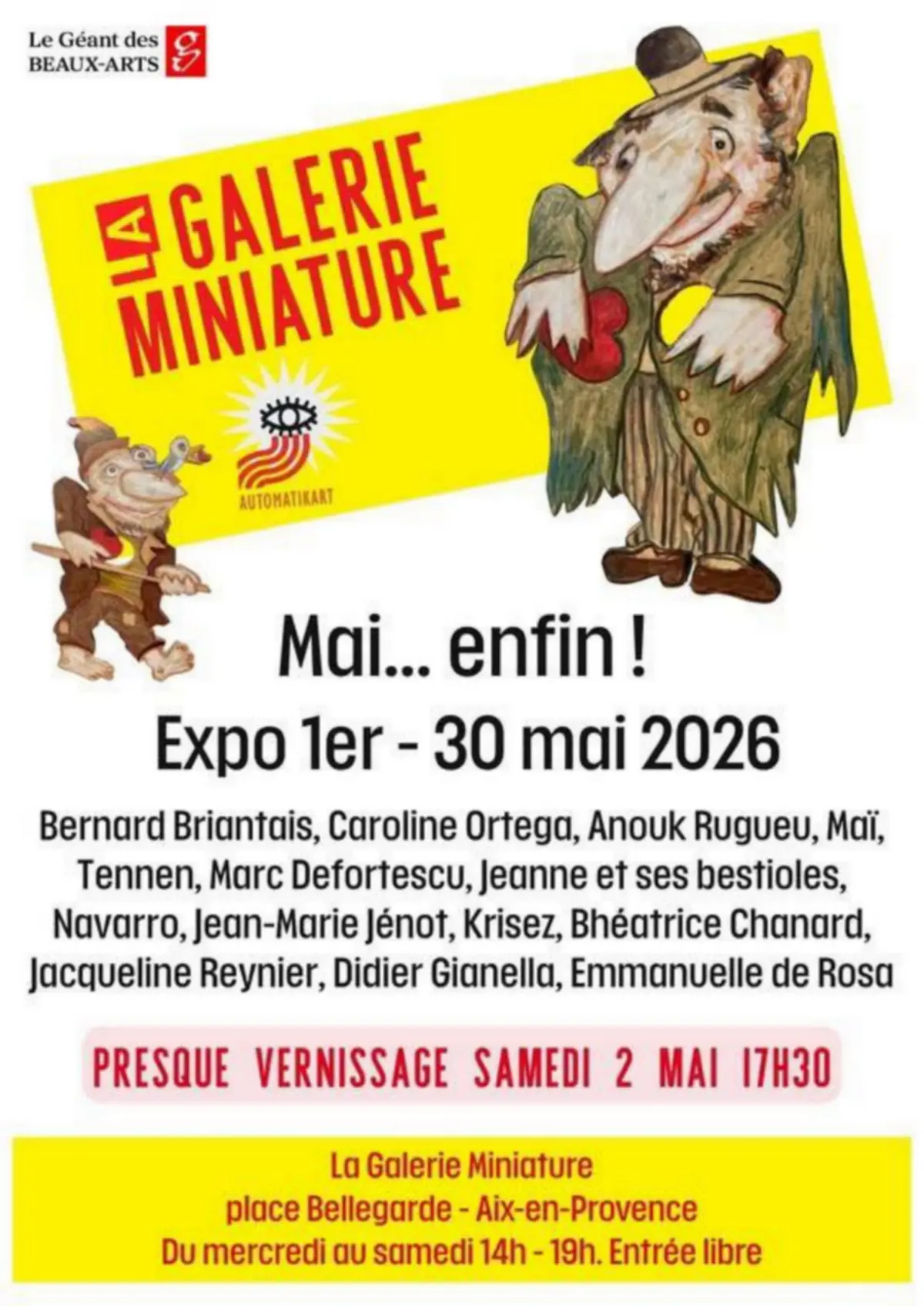 Exposition : Mai... Enfin!