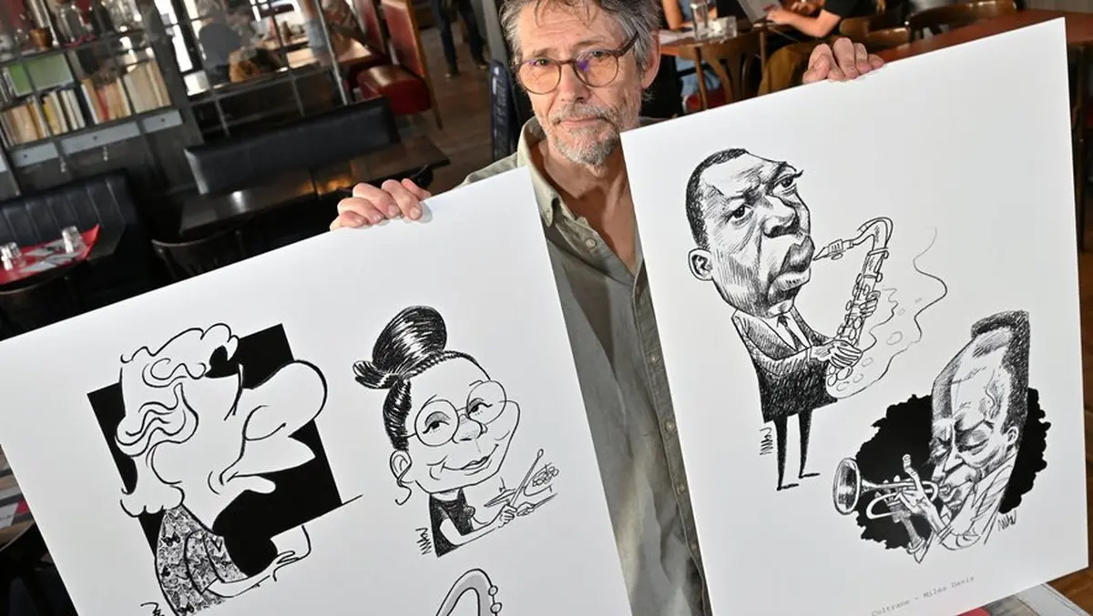 Exposition Man Jazzicatures