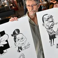 Exposition Man Jazzicatures