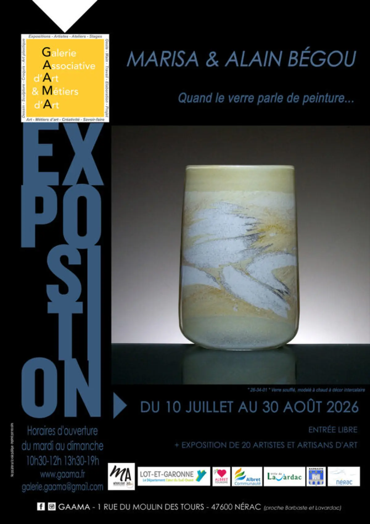 Exposition : Marisa et Alain Bégou