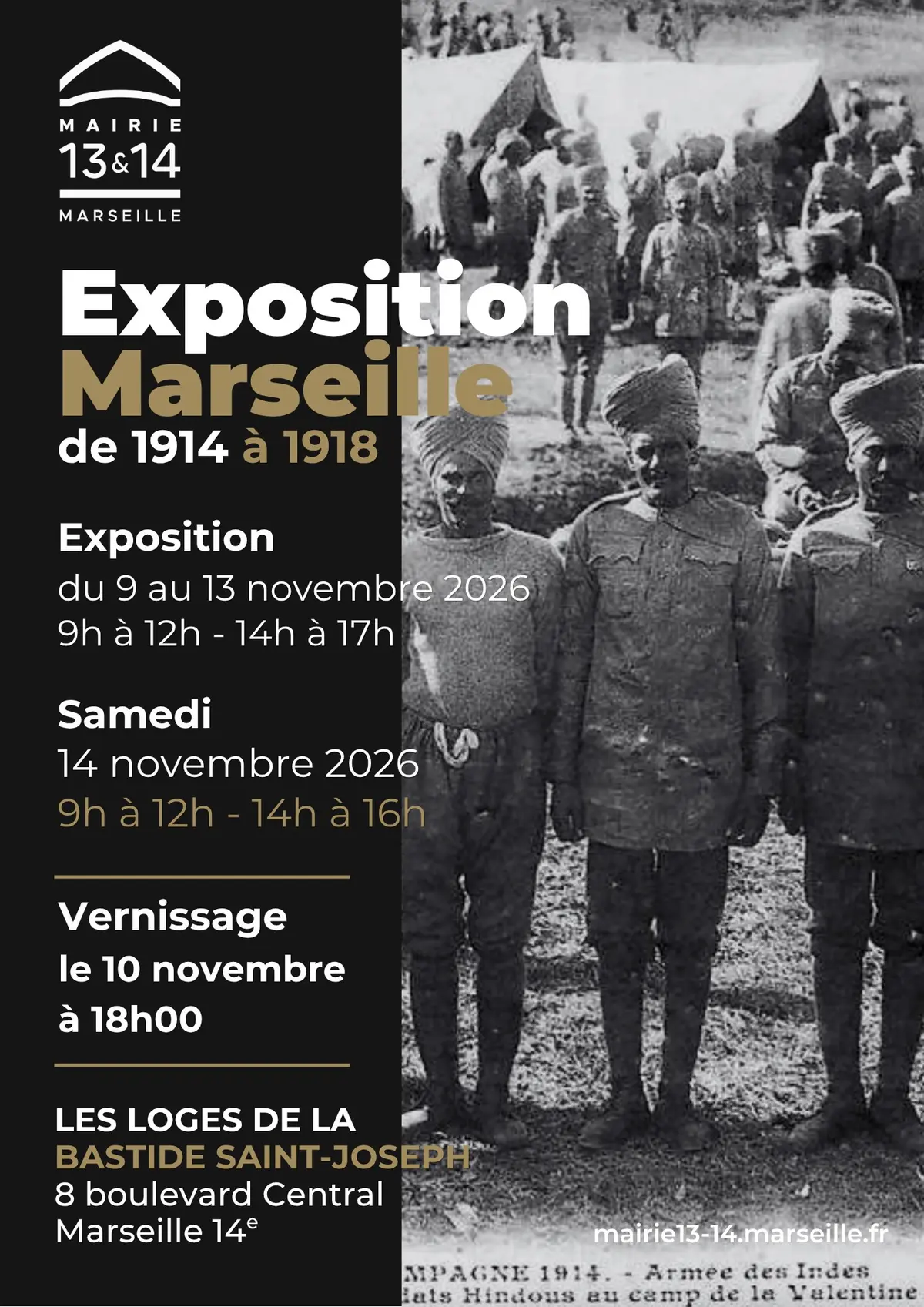 Exposition Marseille 1914 à 1918