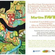 Exposition Martine Favier à la médiathèque