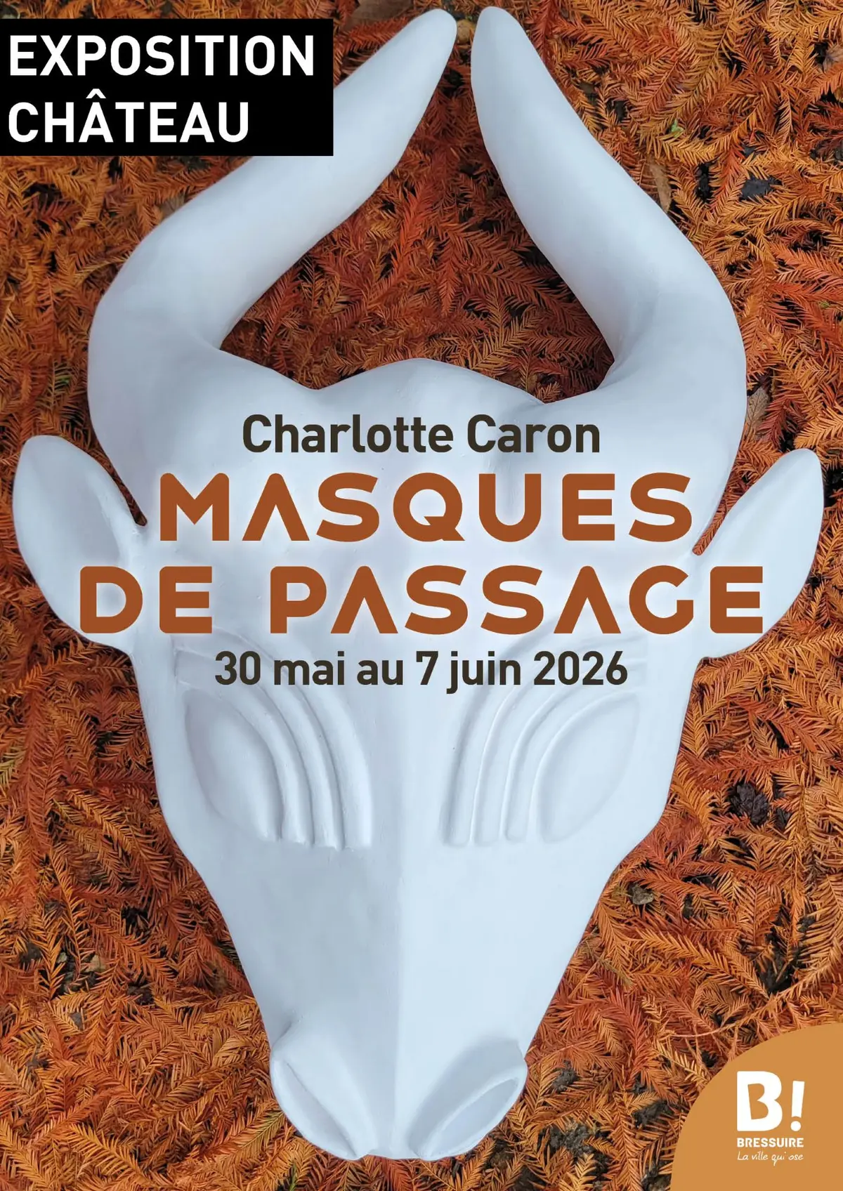 Exposition - Masques de passage de Charlotte Caron