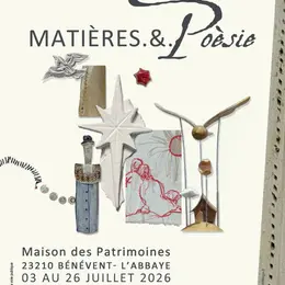 Exposition Matières & Poèsie