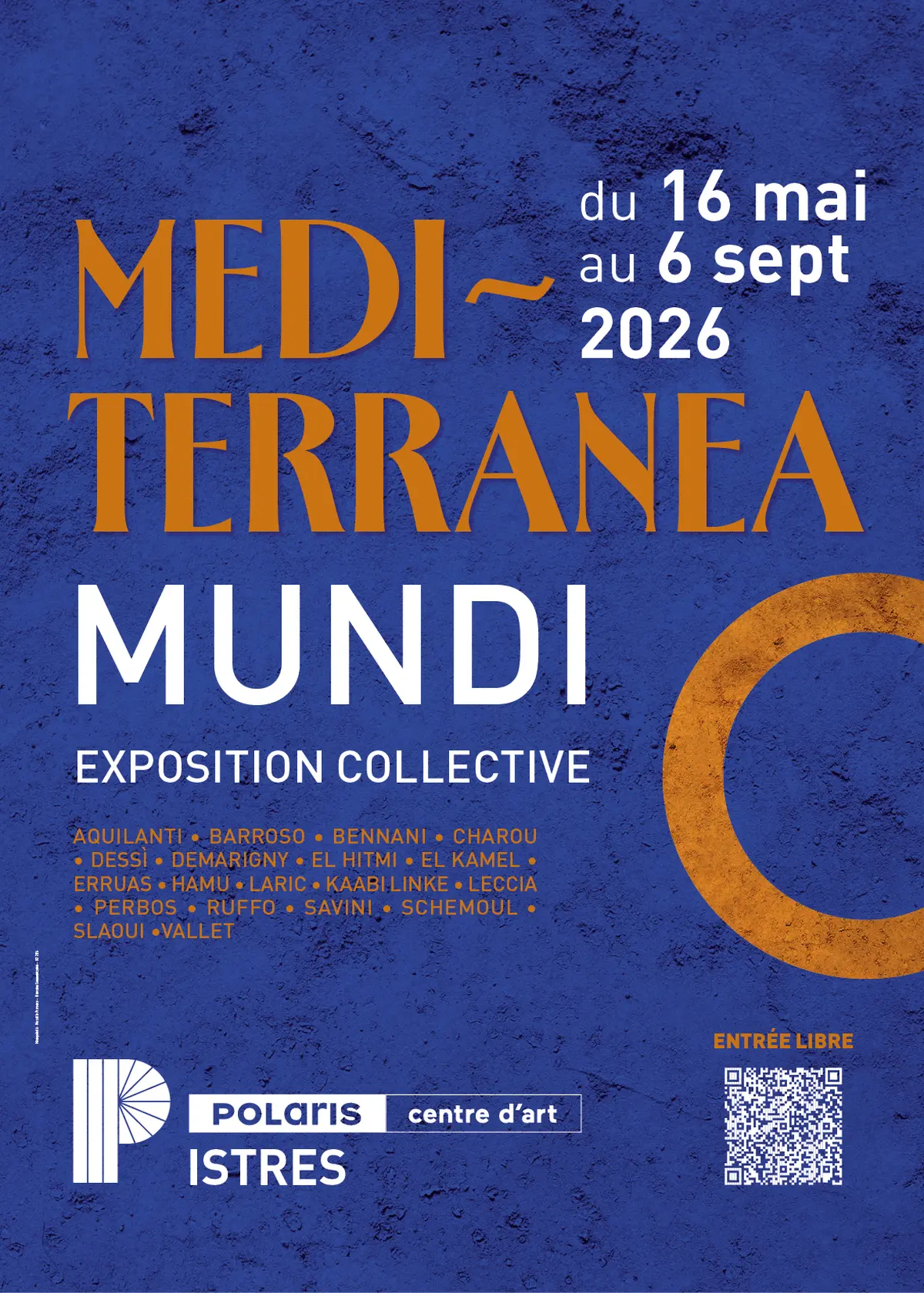 Exposition Mediterranea Mundi au Polaris Centre d'Art