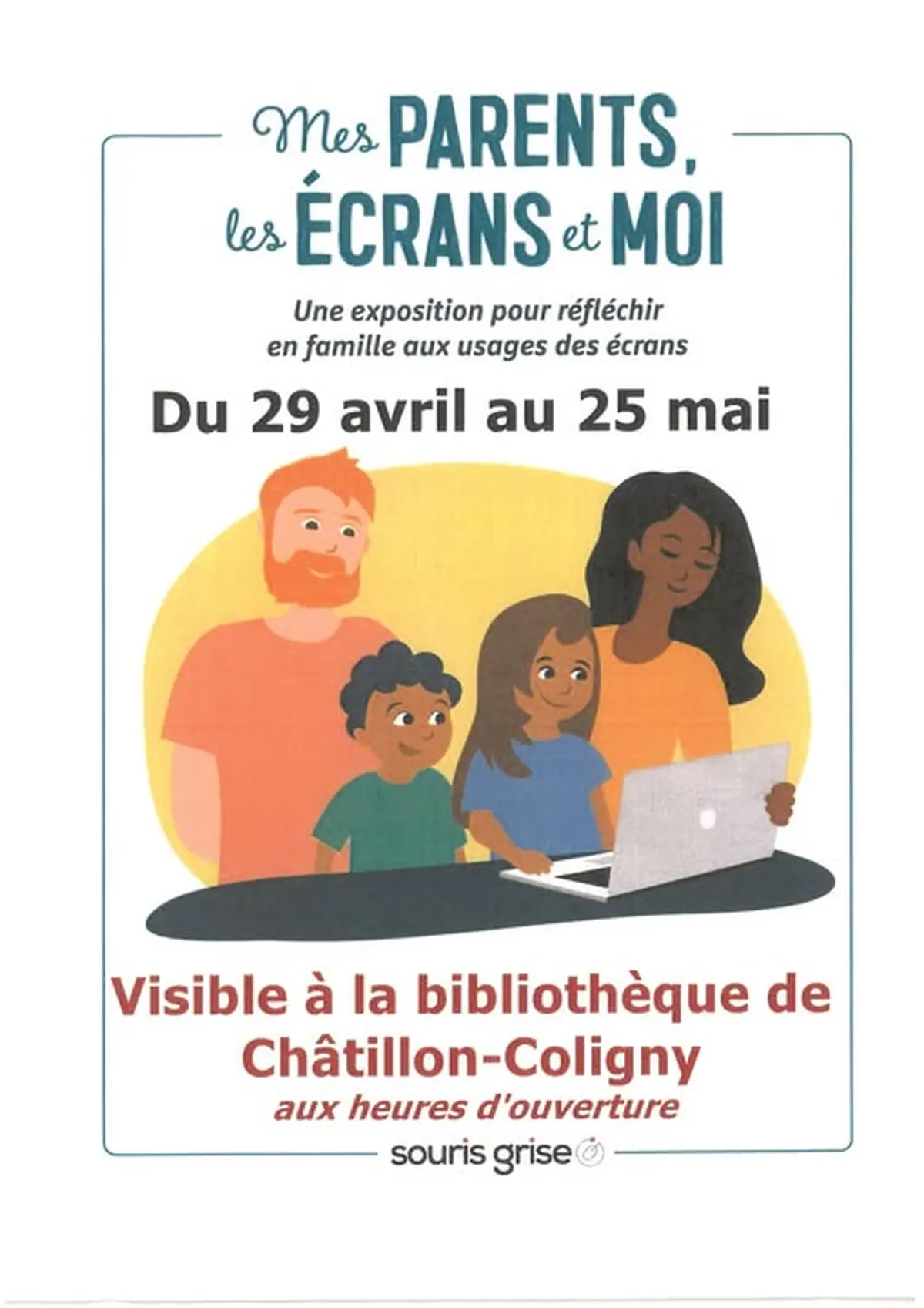 Exposition Mes parents, les écrans et moi