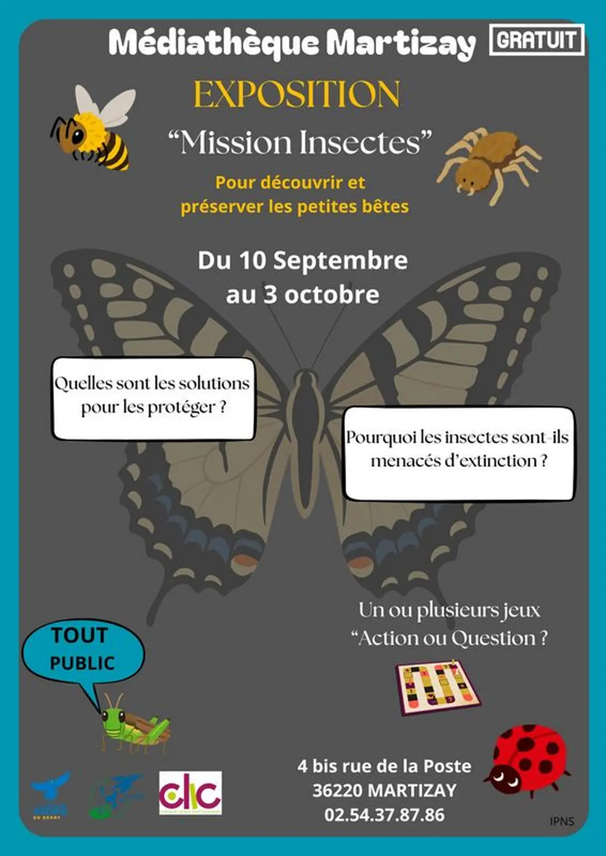 Exposition Mission Insectes