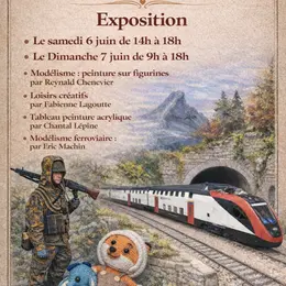 Exposition modélisme, peinture et loisirs créatifs