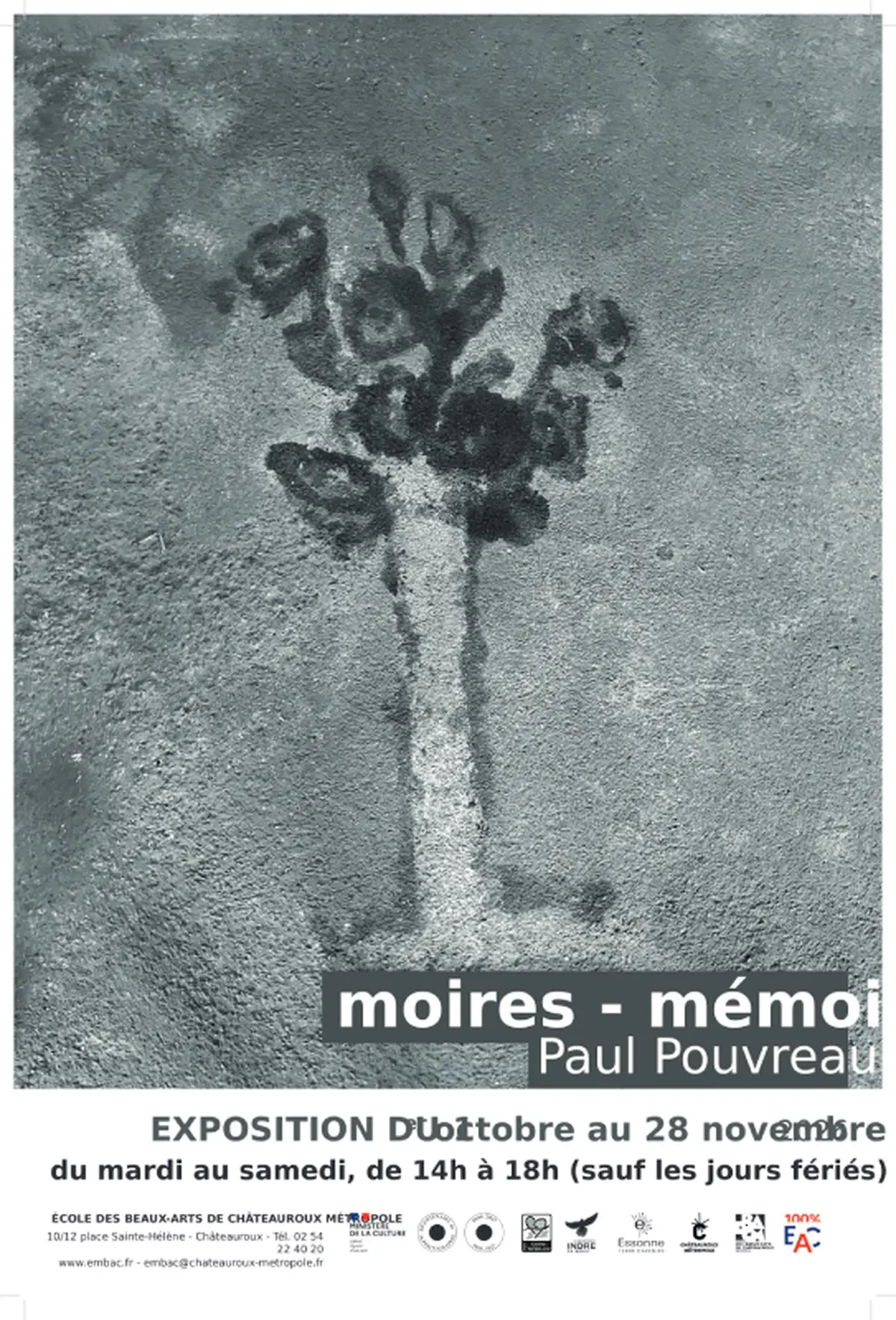 Exposition : Moires-mémoires – Paul Pouvreau