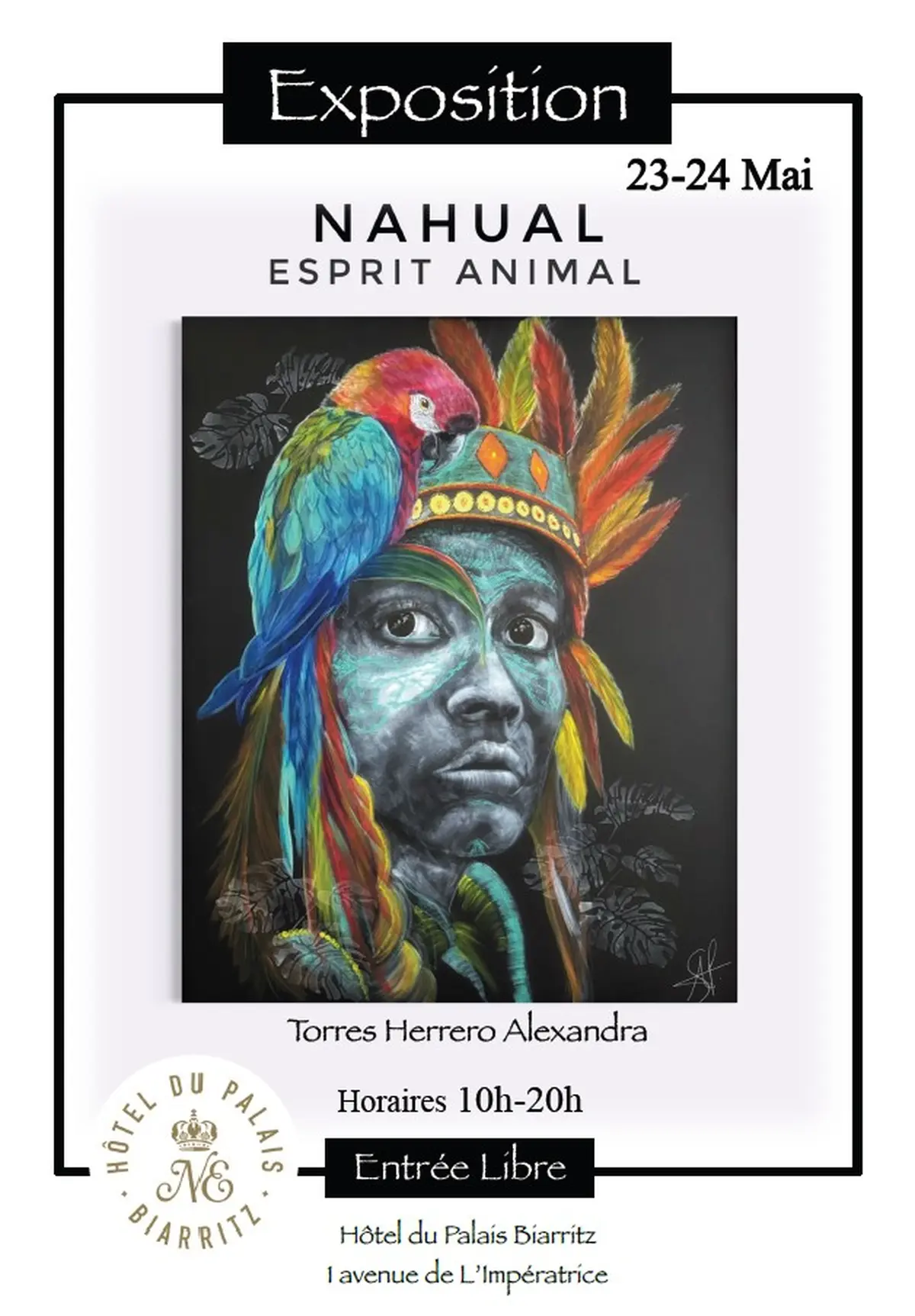 Exposition  ‘Nahual’ Esprit Animal