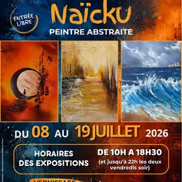 Exposition - Naïcku, peintre abstraite