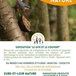 Exposition nature - Le gîte et le couvert