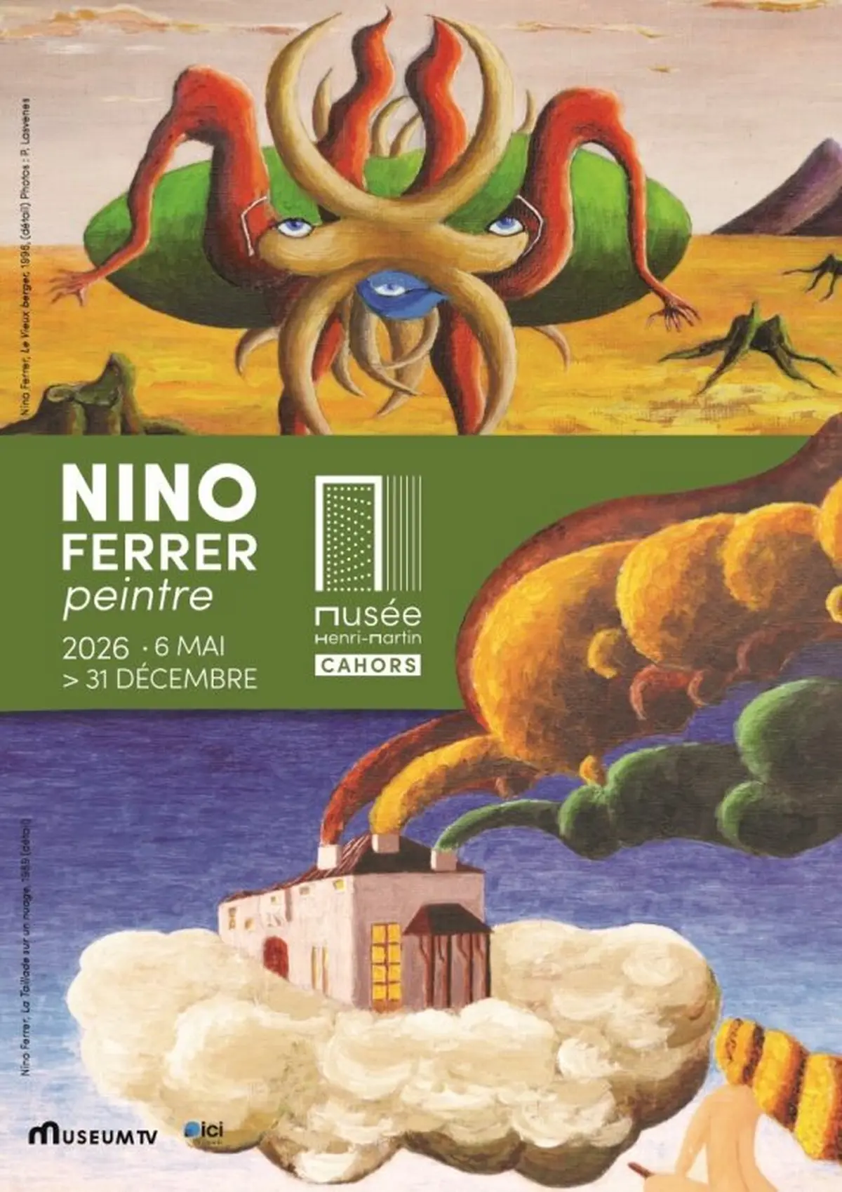 Exposition Nino Ferrer, peintre au musée Henri Martin