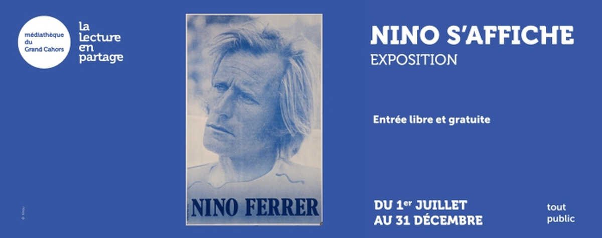 Exposition Nino Ferrer s'affiche