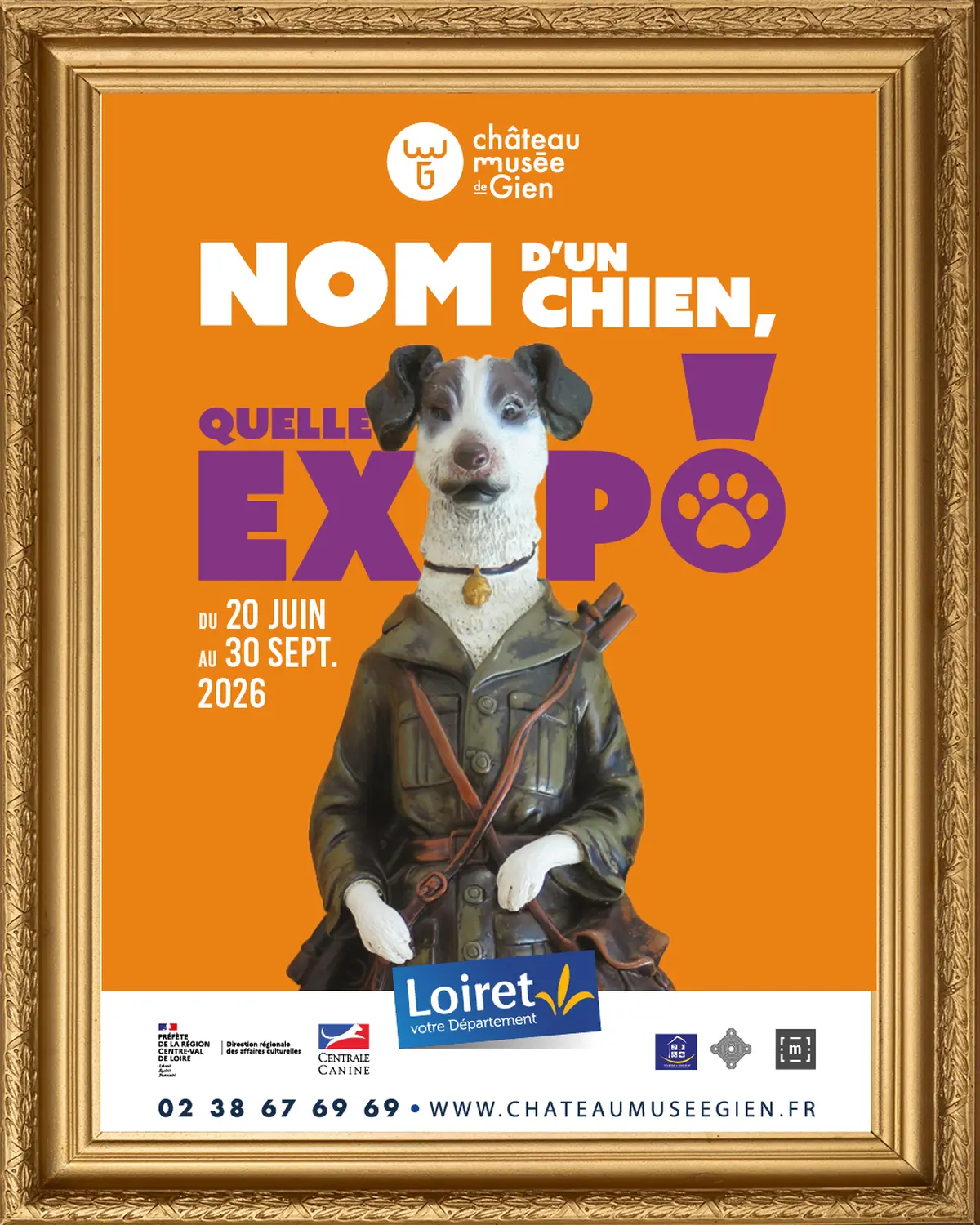 Exposition  Nom d'un chien, quelle expo ! 