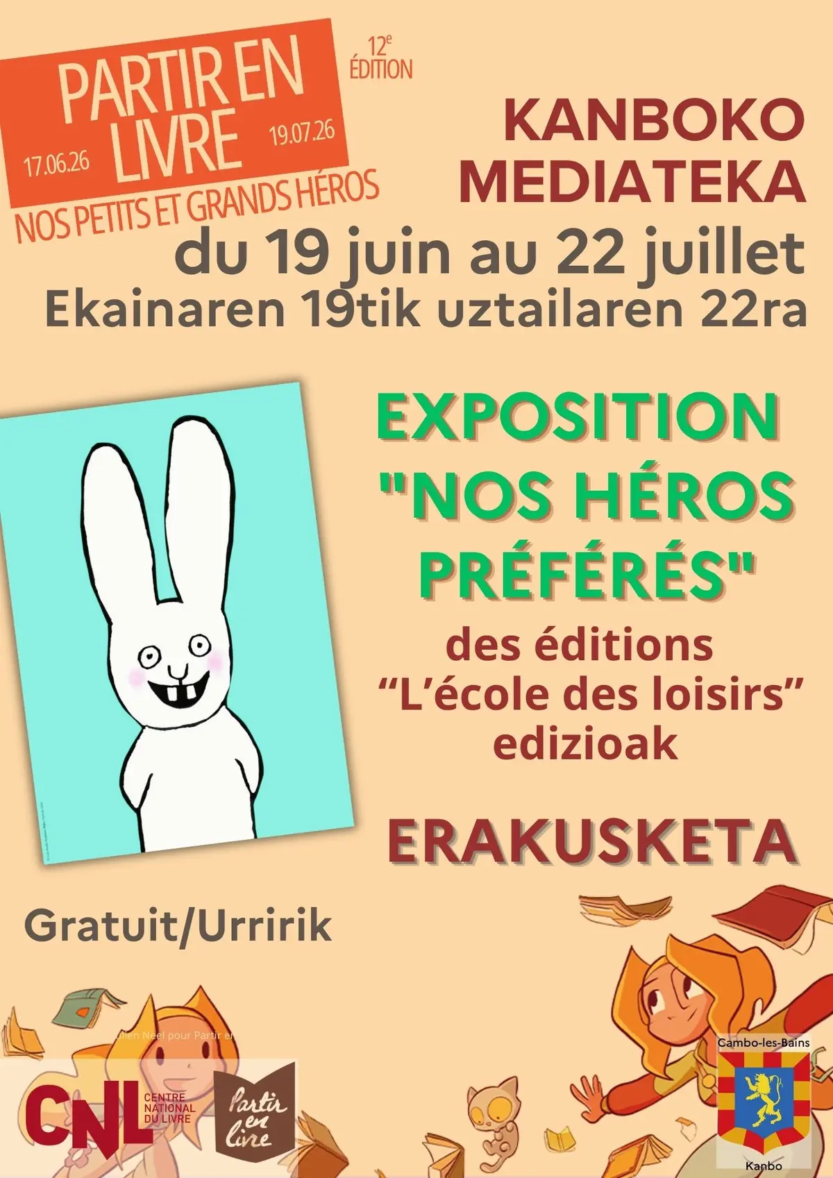 Exposition nos héros préférés