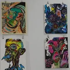 Exposition  nouveaux horizons  de Sacha Ghilardi et Luc Valéry-Grenaille